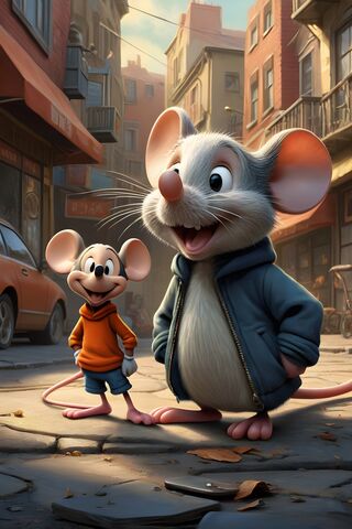 Adventures in Mouse Town! 🐭✨