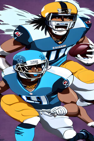 Epic Anime Football Duo..