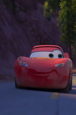 Lightning McQueen on th..