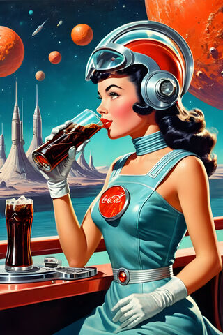 Retro Space Refreshment..