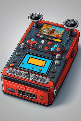 Retro Game Console