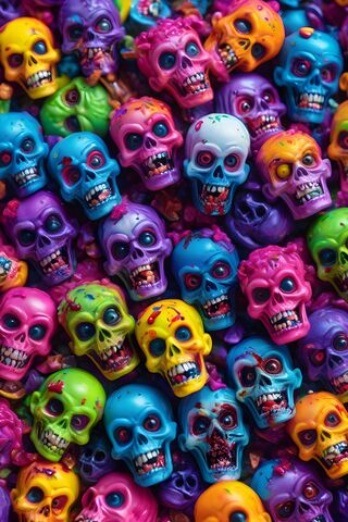 Colorful Skull Party 🎉💀