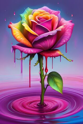 Rainbow Tide, Rose