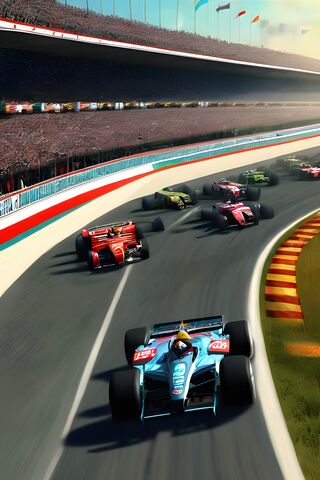 Thrilling Race Day! 🏎️🏁