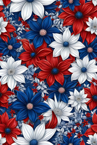Vibrant Floral Fantasy ..
