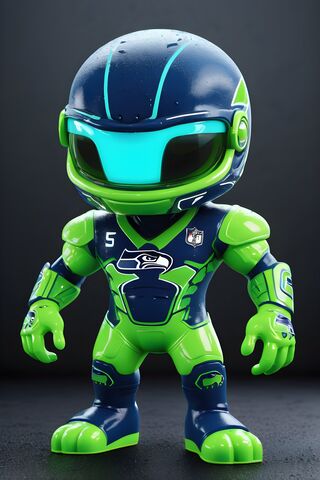 Seattle Seahawks Super Fan Toy 🏈💚💙