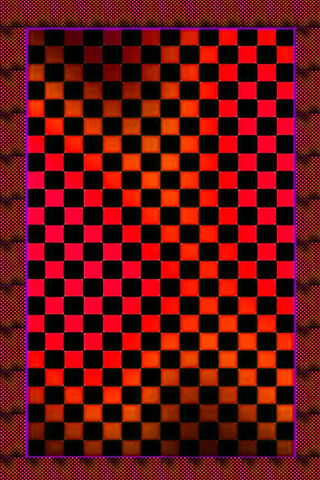 Vibrant Checkerboard Il..