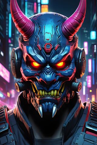 Cyber Demon in Neon Cit..