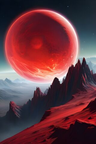 Red Star Sunset