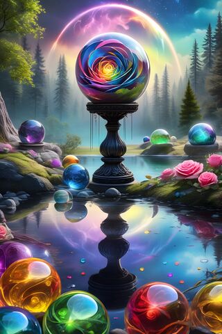 Enchanted Reflections 🌈✨