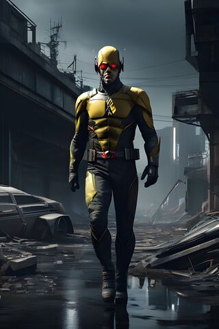Cybernetic Hero in a Dy..