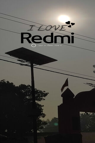 Love for Redmi 🌞❤️