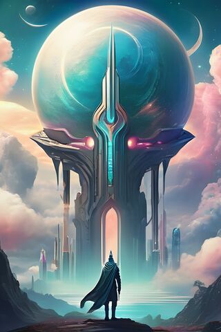 Cosmic Citadel: A Journey Beyond