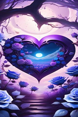 Enchanted Heart 🌌💜