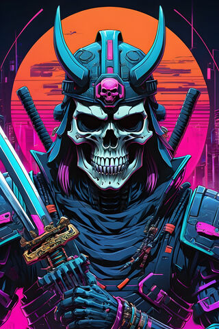 Retrowave Undead Cyber ..