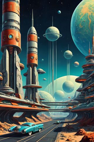Futuristic Cityscape 🚀🌌