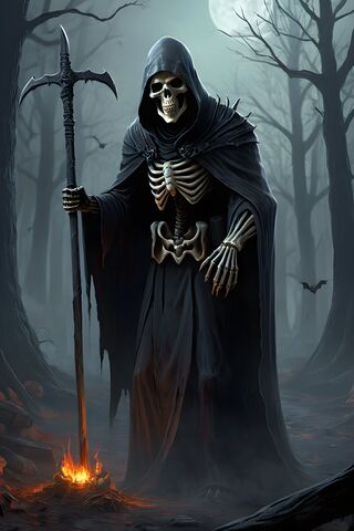 The Grim Reaper Awaits ..
