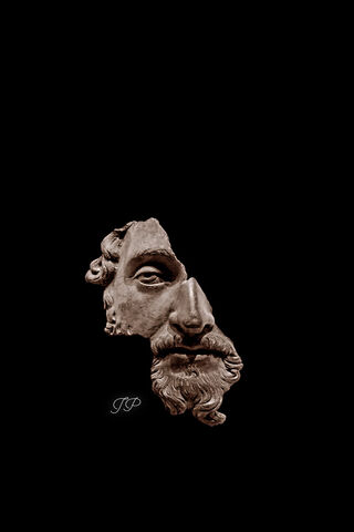 Ancient Wisdom: The Fragmented Face 🏺✨