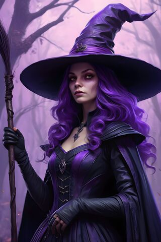 Enchanting Sorceress in..