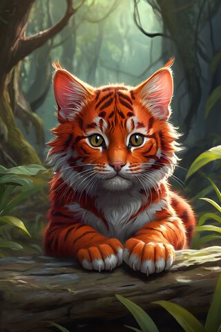 Majestic Jungle Tiger C..