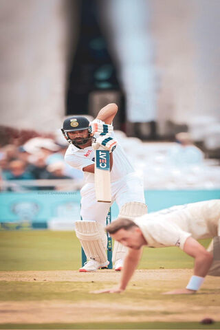 Cricket Action: A Perfect Shot! 🏏