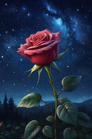 Celestial Rose 🌹✨