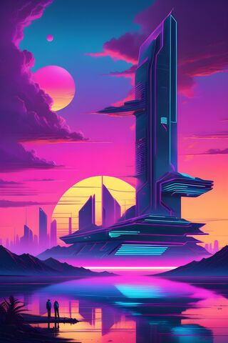 Neon Dreams: A Futurist..