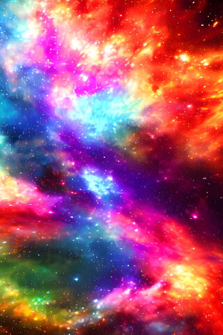 Cosmic Color Explosion ..