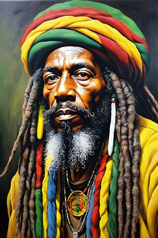 Vibrant Spirit of Reggae 🎶🌿