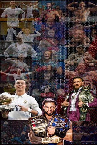 ROMAN REIGNS, CRISTIANO..