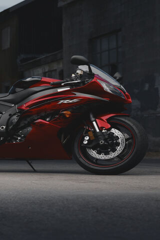 Sleek Red Racer 🏍️🔥
