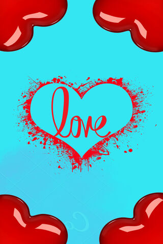 Love in Bold Colors ❤️💙