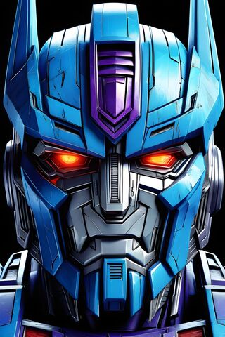 Robot Face 6