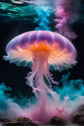Resembling A Jellyfish ..