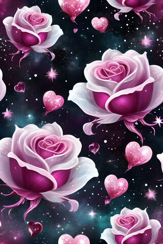Roses and Hearts
