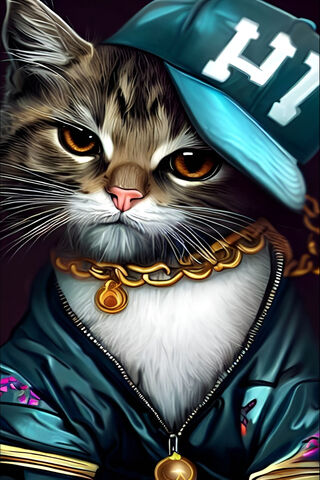 Rhythmic Feline Beats