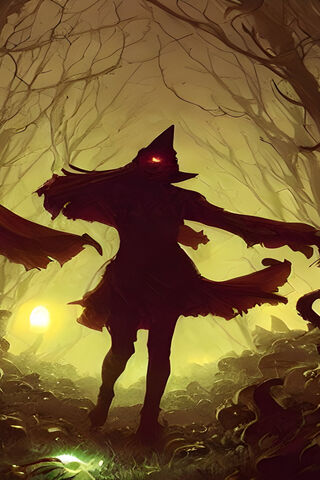 Enigmatic Sorcerer in the Enchanted Forest 🌲✨