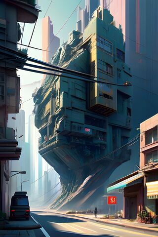 Futuristic Urban Landscape 🌆✨
