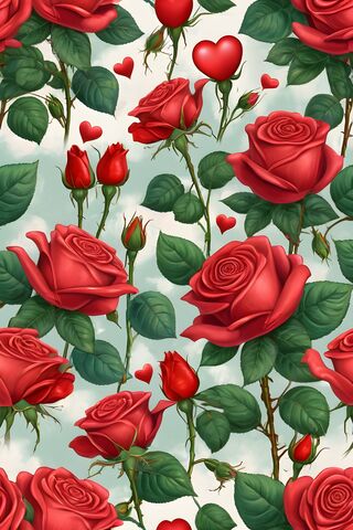 Romantic Rose Garden 🌹❤️