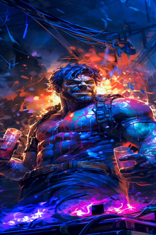 Rave Hulk: The Ultimate Party Beast! 🎉💪
