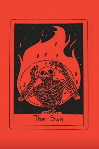The Sun Tarot Card 🌞💀