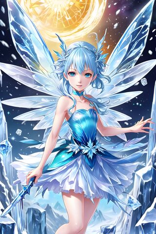 Enchanting Ice Fairy ❄️✨