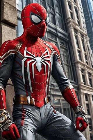Red and Gray Spider-Man 12