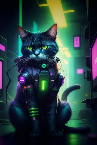 Cyber Cat: The Futurist..