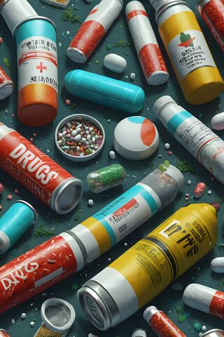Colorful Capsules and C..