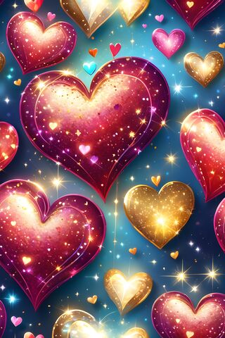 Sparkling Hearts