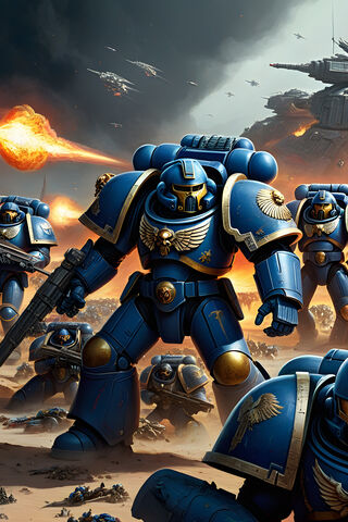 Epic Battle of the Space Marines 🚀⚔️