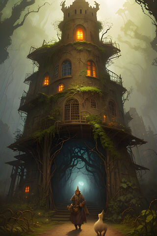 Enchanted Tower in the Forest 🌲🏰