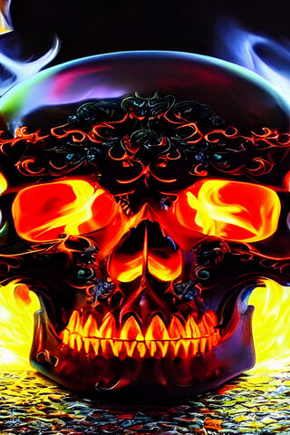 Fiery Skull of Intrigue..