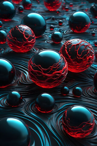 Spheres Abstract